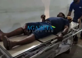 Colono é vítima de arma de fogo por disparo acidental; tiro atingiu o joelho