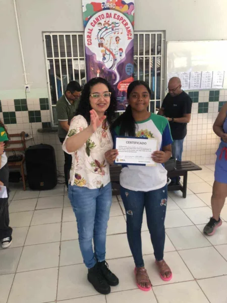 Projeto 'Canto da Esperança' é encerrado com sucesso em escolas públicas de Rio Branco