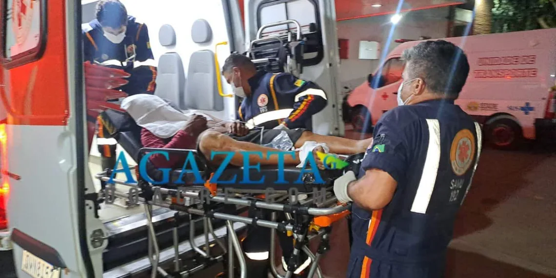 Homem leva tiro na cabeça em tentativa de homicídio em Rio Branco e é levado ao Pronto Socorro