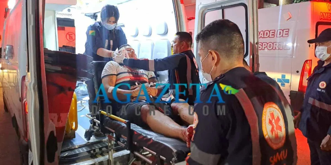 Jovem reage a assalto e é ferido com golpes de faca em Rio Branco