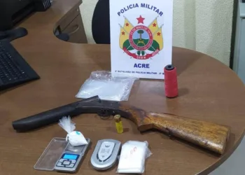 Polícia Militar apreende arma de fogo no Taquari