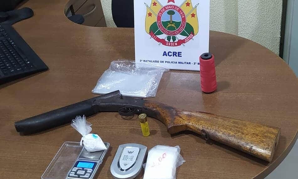 Polícia Militar apreende arma de fogo no Taquari