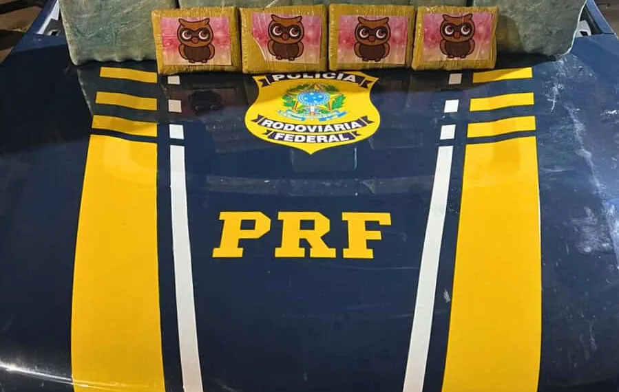 PRF apreende quase 33 kg de skunk na BR-364; droga seria enviada para Goiânia