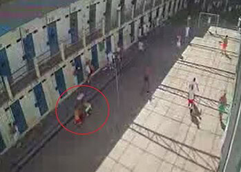 Vídeo mostra assassinato de preso envolvido em plano contra Sergio Moro