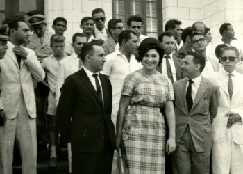 Governador José Augusto e primeira-dama Maria Lúcia - Foto: Acervo histórico do Museu Universitário da Ufac