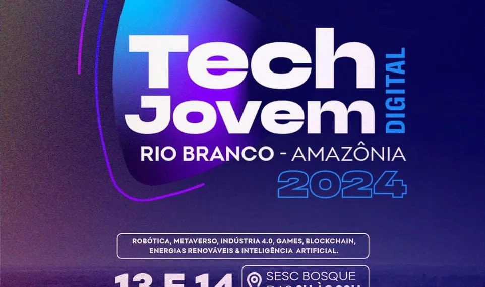 Sebrae incentiva estudantes ao empreendedorismo durante 1º Festival Techjovem Digital Rio Branco/Amazônia