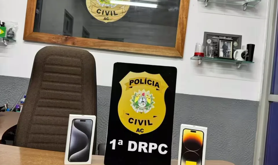 Polícia Civil do Acre recupera 12 celulares roubados avaliados em mais de R$ 100 mil