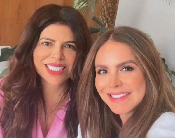 Antônia Lúcia e a filha Milena (Foto: Reprodução)