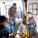 Garoto é atropelado por motocicleta e sofre traumatismo craniano