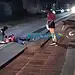 Motociclista fica ferida após bater em buraco no bairro Adalberto Sena