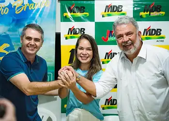 Marfisa Galvão é escolhida vice de Marcus Alexandre na disputa pela Prefeitura de Rio Branco