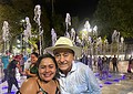 Bocalom inaugura fonte interativa na Praça da Revolução e anuncia nova obra