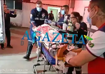 Supostamente embriagados, dupla sofre acidente grave de moto na BR-317