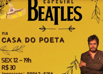 João Vasconcelos leva os clássicos dos Beatles à Casa do Poeta em show imperdível