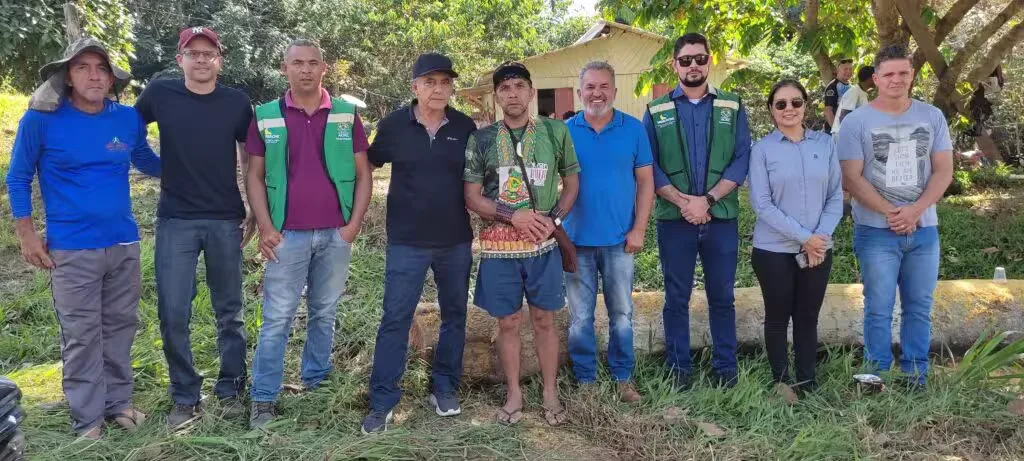 Diretoria do Saneacre realiza visitas a comunidades periféricas do Juruá. Foto: cedida