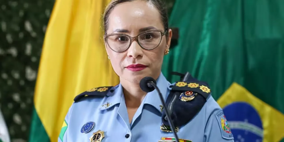 Coronel Marta Renata é a primeira mulher a ser subcomandante-geral da PMAC em 108 anos