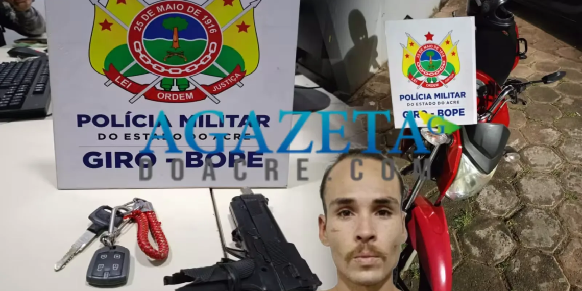 GIRO recupera motocicleta poucos minutos após ter sido tomada em assalto