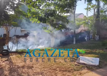 Homem queima fios de cobre e quase causa incêndio nas proximidades da Maternidade Bárbara Heliodora