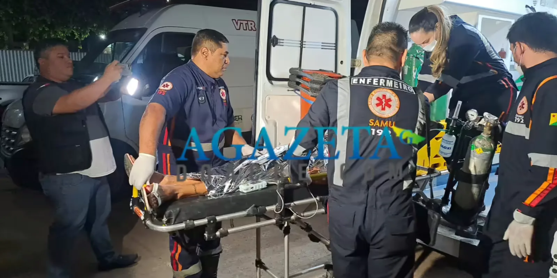 Homem leva facada no rosto ao sair de casa para fazer compras em Rio Branco