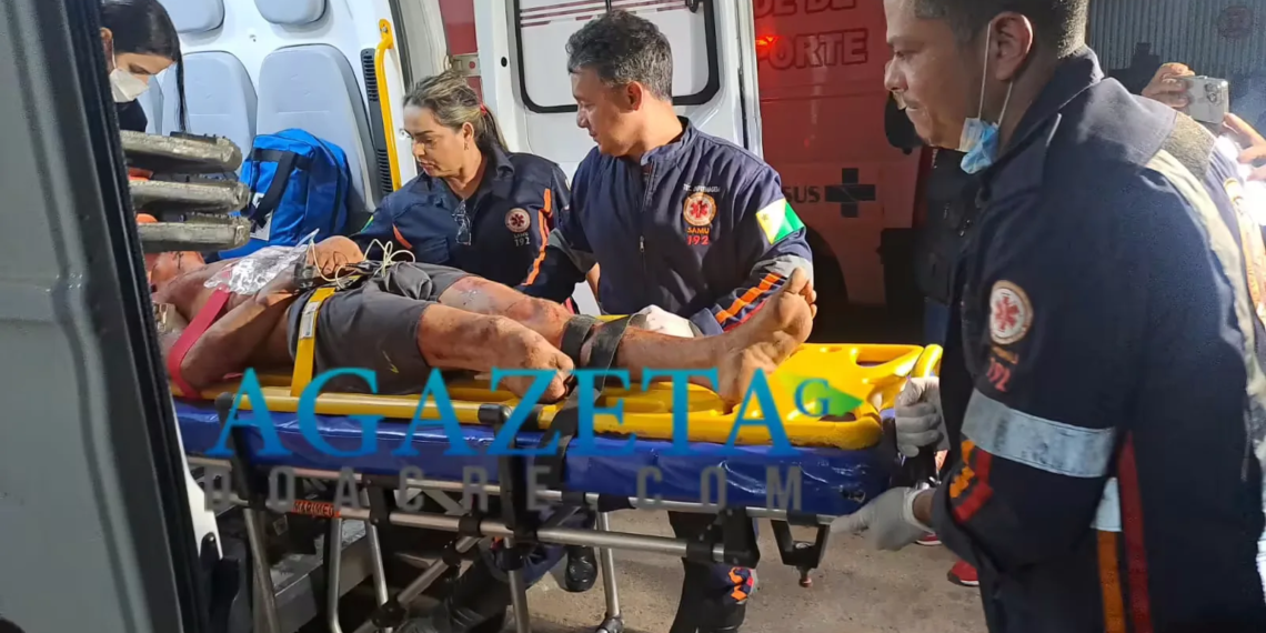 Padrasto é esfaqueado pelo enteado após tentativa de agressão à esposa em Rio Branco