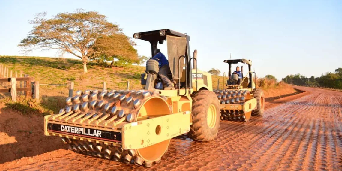 Governo avança nas obras da rodovia AC-445 para ligar Bujari e Porto Acre. Foto: Eudes Góes/Deracre