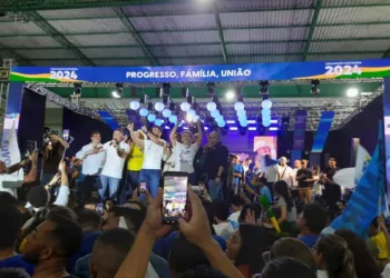 Alysson Bestene disse estar com o coração acelerado durante a convenção. Foto: Leandro Chaves