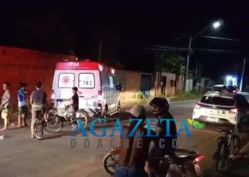 Homem é atropelado por moto na Cidade do Povo e sofre traumatismo craniano; motociclista fugiu sem prestar socorro
