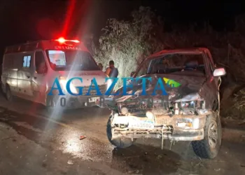 Major do Corpo de Bombeiros perde controle de veículo e capota na estrada de Porto Acre