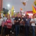 Em passeata, apoiadores de Marcus Alexandre começam a chegar ao Sesc Bosque