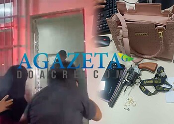 Mulheres são presas após cometerem assalto em motocicleta, em Rio Branco