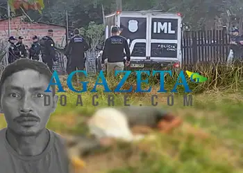 No AC, corpo de homem morto em bebedeira é levado na garupa de moto pelo IML