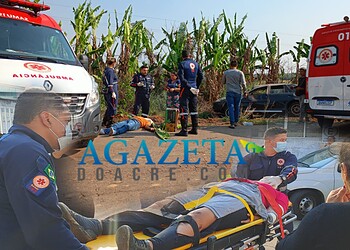 Carro capota na Transacreana, motorista é arremessado e morre; mulher e criança ficam feridas