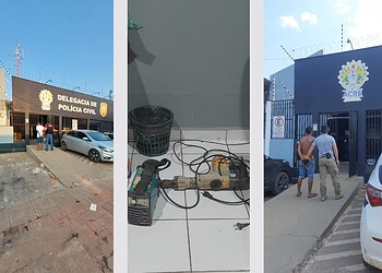 Em Senador Guiomard, três são presos suspeitos de roubo; Polícia Civil recupera objetos