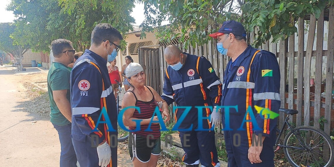 Idosa é vítima de agressão física após tentar separar briga de vizinha