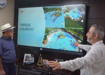 Prefeito de Rio Branco Tião Bocalom recebe primeiro esboço do Parque Cidade da Criança; saiba mais sobre o projeto