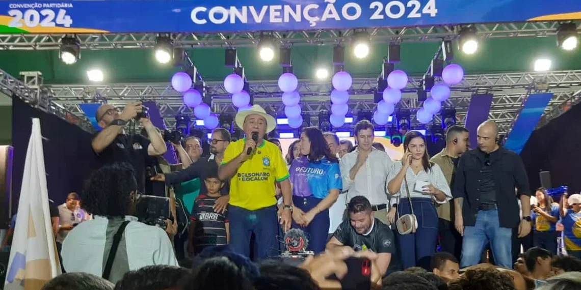 Bocalom chora durante a convenção partidária: 'nunca tive tanta gente me apoiando'