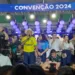 Bocalom chora durante a convenção partidária: 'nunca tive tanta gente me apoiando'