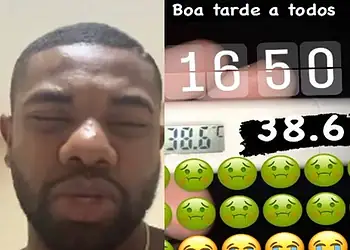 Davi usa foto da internet para alegar doença e é pego na mentira; veja