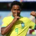 Jogador Endrick na Seleção Brasileira (Imagem de CONMEBOL)
