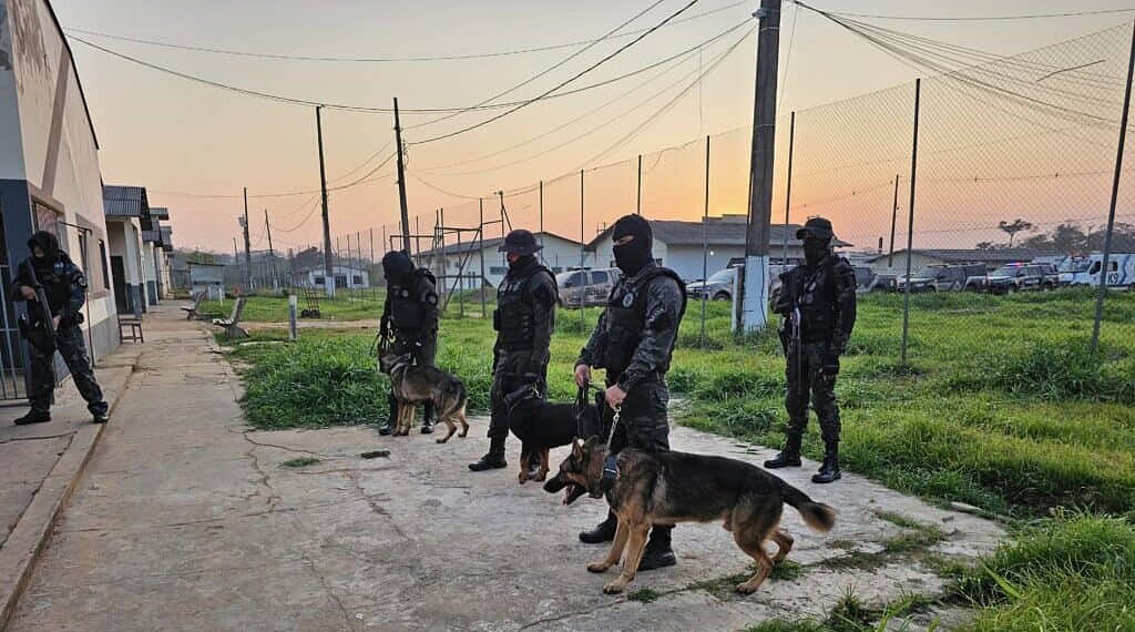 Polícia Penal deflagra 5ª fase da Operação Mute no Complexo Penitenciário de Rio Branco