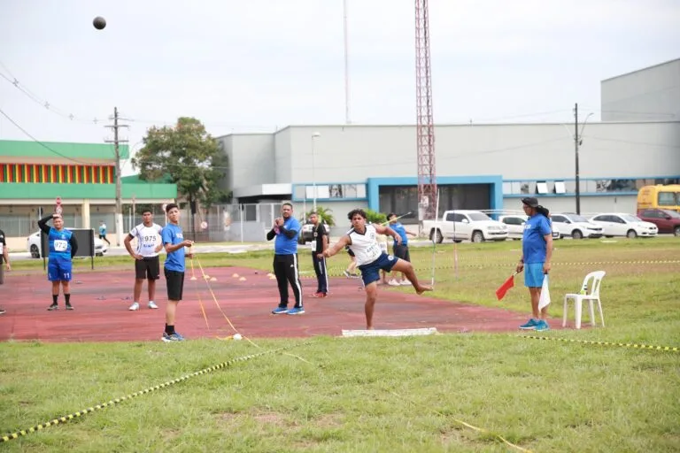 Da fase estadual do atletismo participaram mais de 250 atletas de 16 municípios,
Foto: Mardilson Gomes/SEE