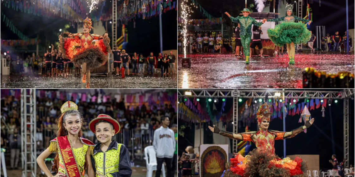 Concurso Realeza Caipira agita a primeira noite do Arraial Cultural; veja campeões