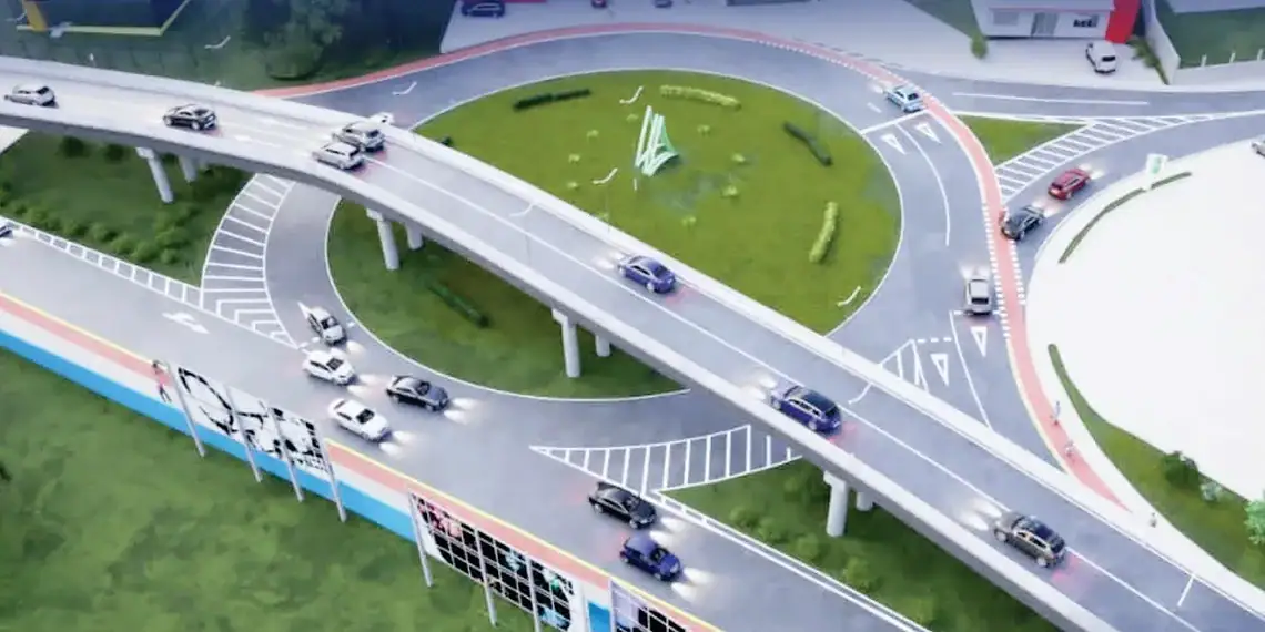 Bocalom garante viaduto da AABB para setembro: 'se tudo correr como planejado'