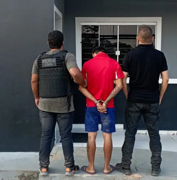 PCAC captura criminoso procurado por estuprar e engravidar enteada de 12 anos em Manoel Urbano