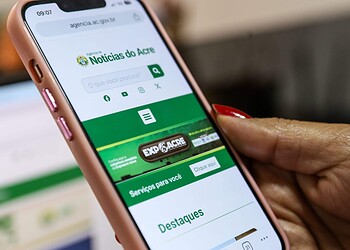 Hotsite pode ser acessado pelo celular, tablet ou computador. Foto: Marcos Vicentti/Secom