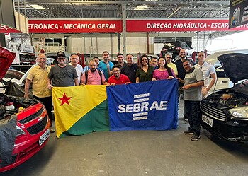 Com apoio do Sebrae, empresários do Acre conhecem tendências de mercado na maior feira automotiva da América Latina