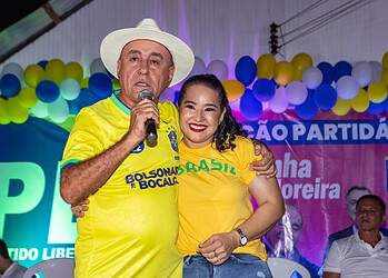Acompanhado de Márcio Bittar e dirigentes do PL, Bocalom prestigia convenção da agremiação em Feijó
