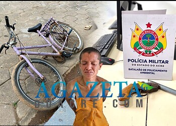 Polícia Militar prende casal suspeito de assalto no Segundo Distrito de Rio Branco