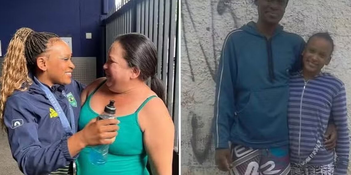 Empregada doméstica, mãe de Rebeca Andrade criou sozinha os sete filhos após marido sair de casa