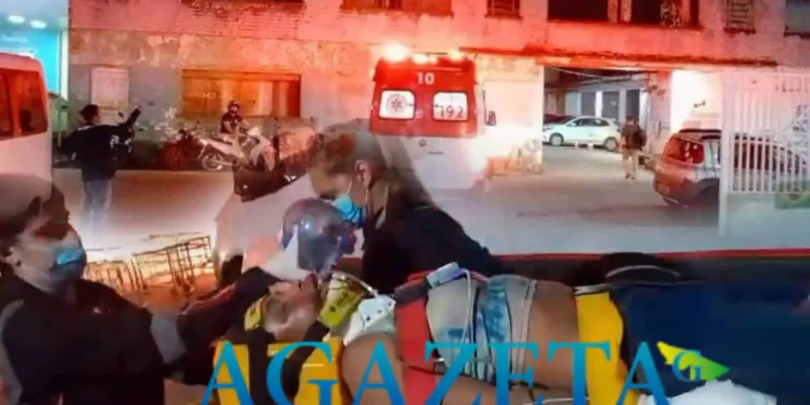 Mulher é arremessada e fica em estado grave após motocicleta colidir com vaca na Transacreana